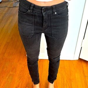 Pilcro and the letter press black jeans size 26